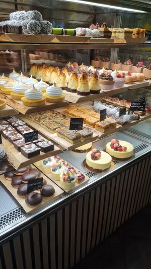 Vegan items are marked with green dot at Epi Bageri and Cafe in Gavle