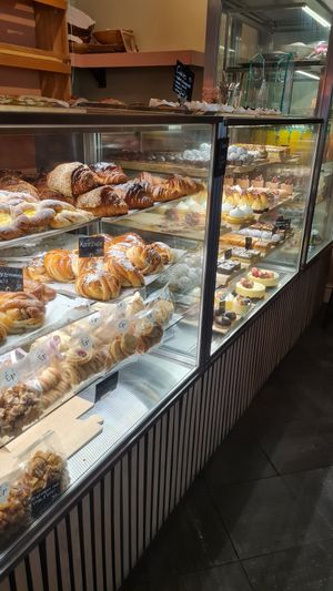 Selestion of sweets at Epi Bageri and Cafe in Gavle