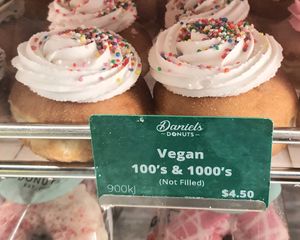 Vegan 100's & 1000's at MEL - Daniel's Donuts - T4 & T1 in Melbourne