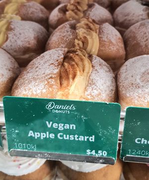 Vegan Apple Custard at MEL - Daniel's Donuts - T4 & T1 in Melbourne