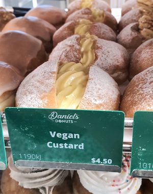 Vegan Custard at MEL - Daniel's Donuts - T4 & T1 in Melbourne