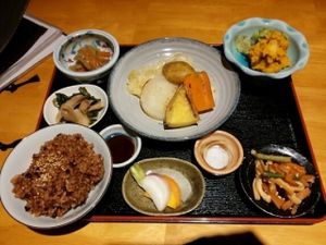 素食餐點，可在twitter上跟店主預付 at Iki Laboratory in Sapporo