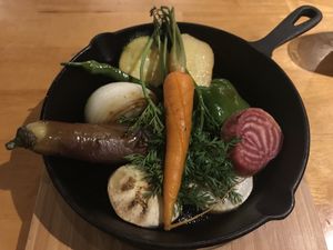 Dish name: Vegetable steak  at Iki Laboratory in Sapporo