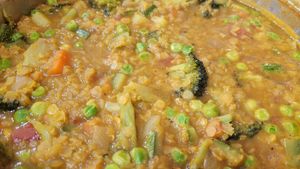 Veggie Daal Curry at Samsara - PXM in Brisas De Zicatela