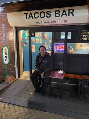   at Tacos Trap in Tokyo