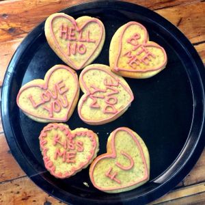 Valentine's Day Cookies at Dough Bakery in Atlanta