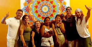 Our first day opening for this season, beautiful evening thank you so much  at Mandala Vegetarian & Vegan in Koh Kut