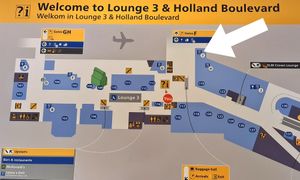 Location on Map at AMS - Tastes From The Lowlands in Schiphol
