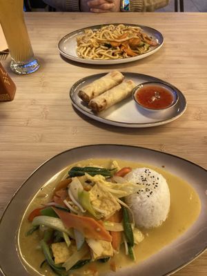 Tofu, noodle   at Mr. Ha in Bad Waldsee