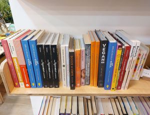 Books for vegan at Shop at Years in Kowloon