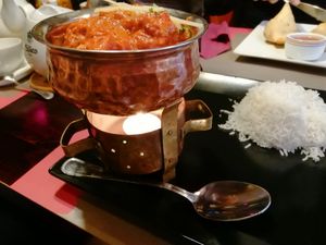 Tofu masala at Buddha Lounge in Gdansk