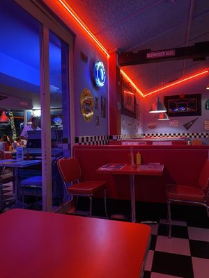   at 1950 American Diner in Forte Dei Marmi