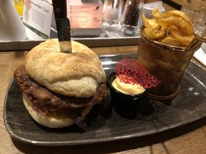   at Karnbachs Restaurant in Kaufbeuren