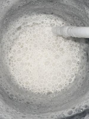 Coconut banana milkshake (#33)  at Lemongrass in Tucson