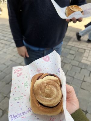 Mocha and biscoff…. delicious !  at Have A Roll in Ghent