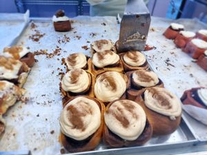 rolls in counter at Have A Roll in Ghent