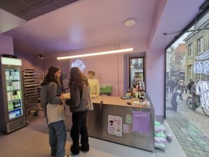 inside at Have A Roll in Ghent