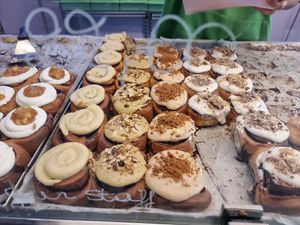 Rolls in counter at Have A Roll in Ghent