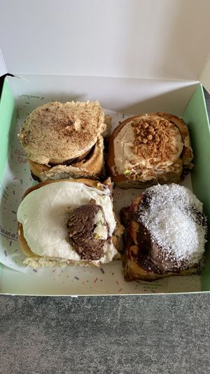 Café, spéculoos,  at Have A Roll in Ghent