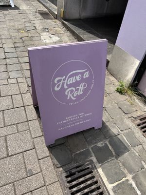Outside  at Have A Roll in Ghent