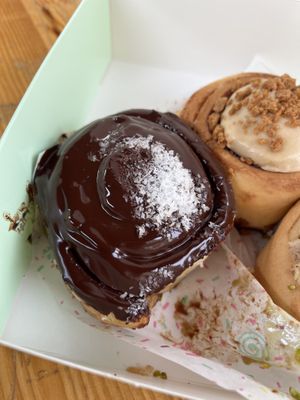 Chocolate-coco roll  at Have A Roll in Ghent