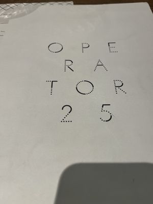   at Operator 25 in Melbourne