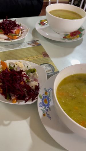 Soup at Loving Hut - Titikaka in Puno