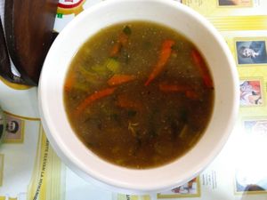 Sopa chairo at Loving Hut - Titikaka in Puno