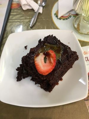 Brownie at Loving Hut - Titikaka in Puno