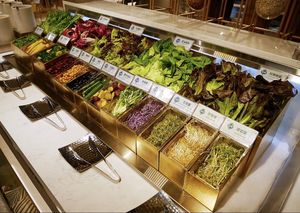 Salad bar  at Fruitful Food 果然匯 in Taipei