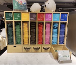 Tea selection  at Fruitful Food 果然匯 in Taipei