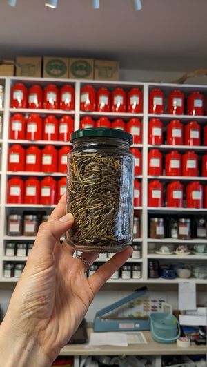 Il est possible d'acheter son thé en vrac! at Oishi Bar à Matcha in Montreal