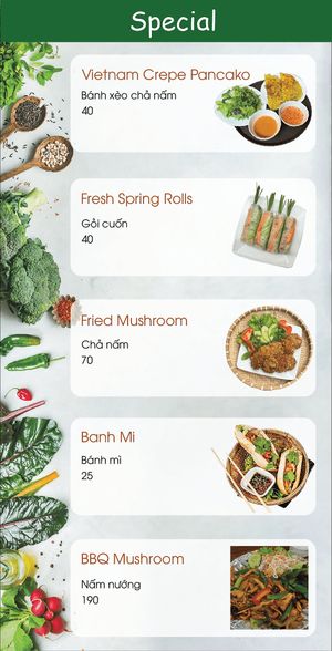  at Muro Organic Vegan Restaurant in Nha Trang