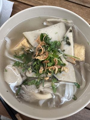 Pho   at Muro Organic Vegan Restaurant in Nha Trang
