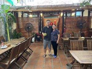   at Muro Organic Vegan Restaurant in Nha Trang