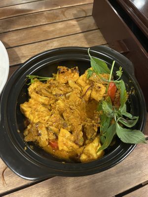 Lemongrass Tofu  at Muro Organic Vegan Restaurant in Nha Trang