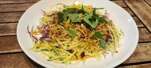 mango salad at Muro Organic Vegan Restaurant in Nha Trang