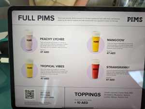 Smoothirs at PIMS in Dubai