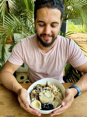 Boho bowl  at Cafe Osa Goa in Morjim