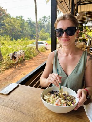 Boho bowl  at Cafe Osa Goa in Morjim