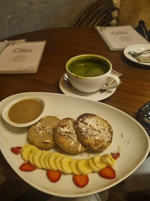 Sirniki at Cafe Osa Goa in Morjim