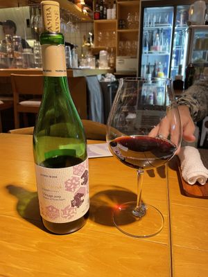 Kyoto red wine  at MUSHROOM TOKYO in Tokyo