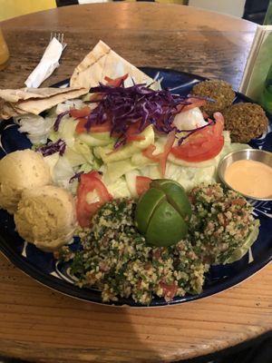 Mmmmmm at Habibti Falafel in Guanajuato
