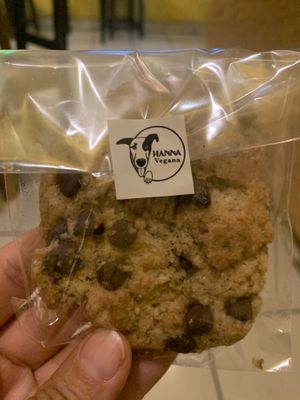 Organic vegan cookies!!  at Habibti Falafel in Guanajuato