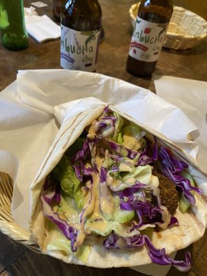   at Habibti Falafel in Guanajuato