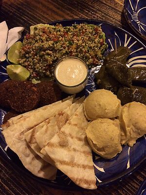 delicious  at Habibti Falafel in Guanajuato