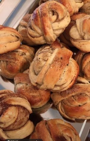 Cinnamon rolls at SKÅL in Loerrach