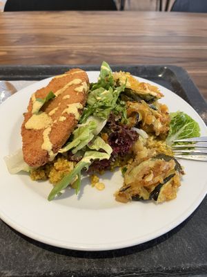 Knusperschnitzel  at Stadtküche in Hamburg