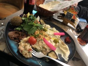 Jasma Teller 😋  at Jasma Falafel in Potsdam