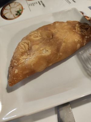 Empanada vegana at La Casita Meson-Bar in Logrono